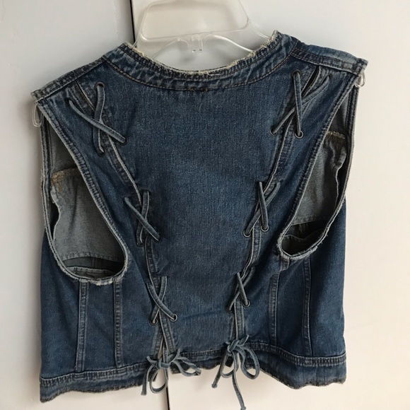 Free People Jean Vest—XS - Picture 1 of 2